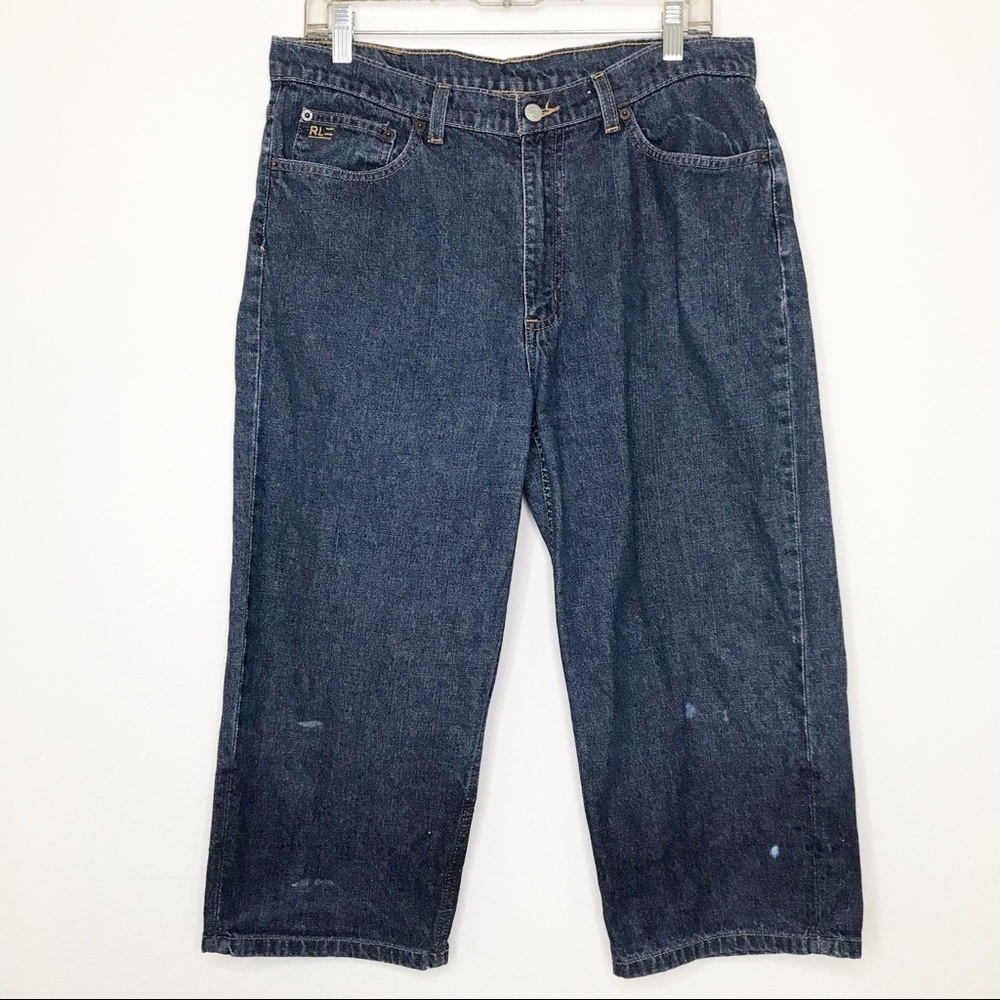 Polo Ralph Lauren vintage stovepipe crop jeans 14p - Picture 1 of 15
